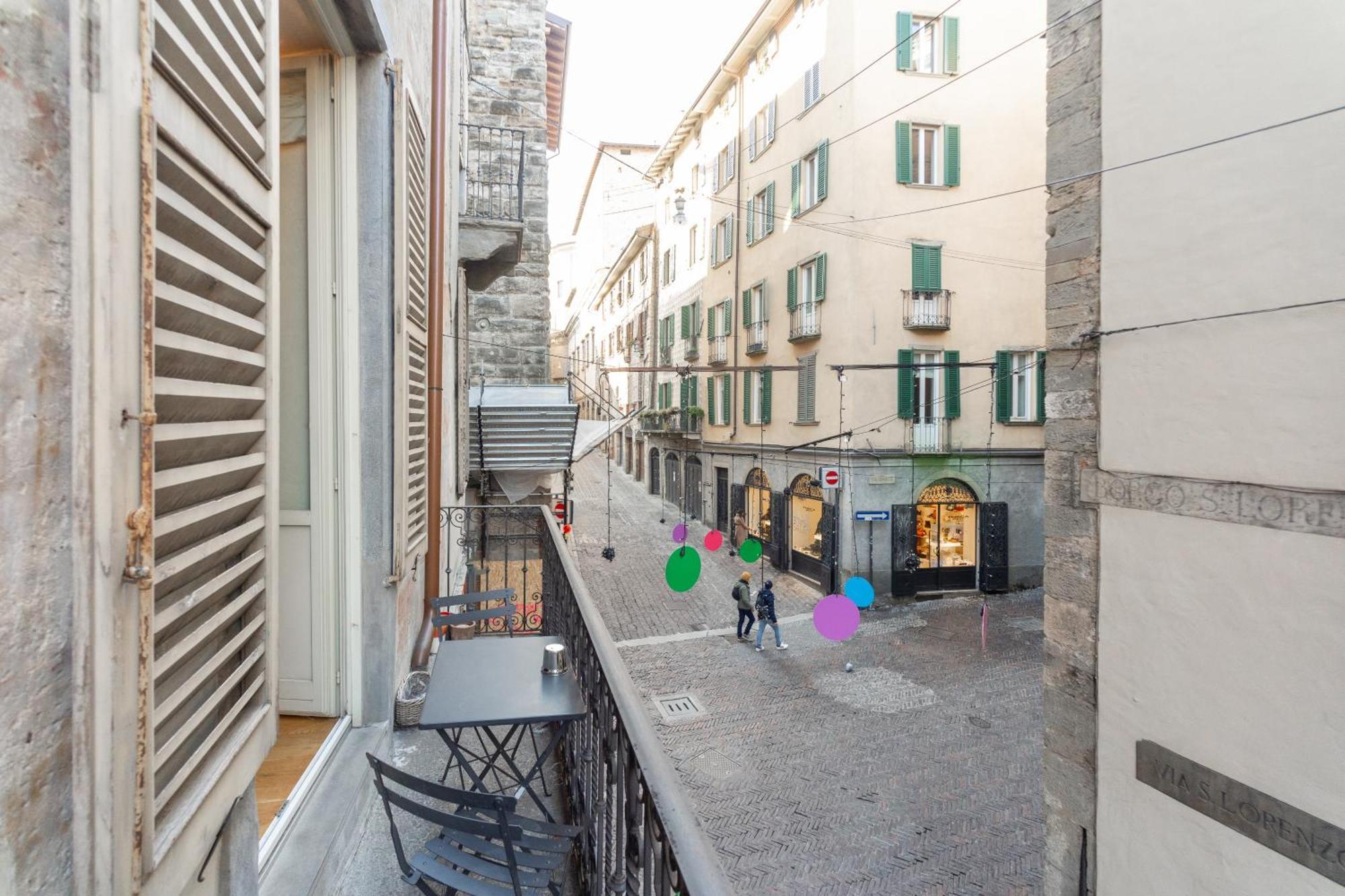 La Dimora Dei Mercanti Daire Bergamo Dış mekan fotoğraf